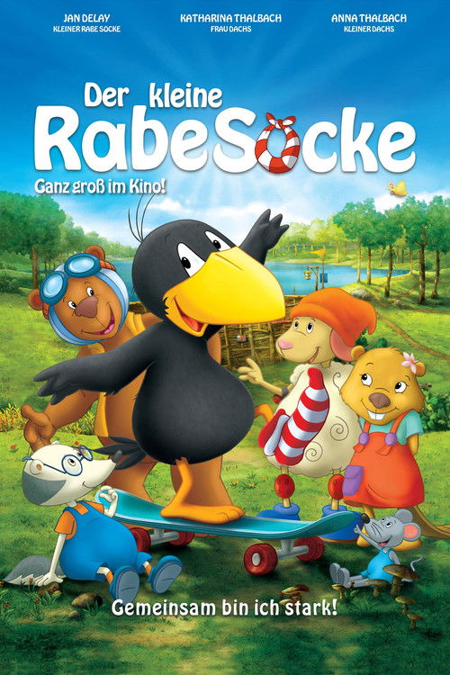 Poster: Der kleine Rabe Socke