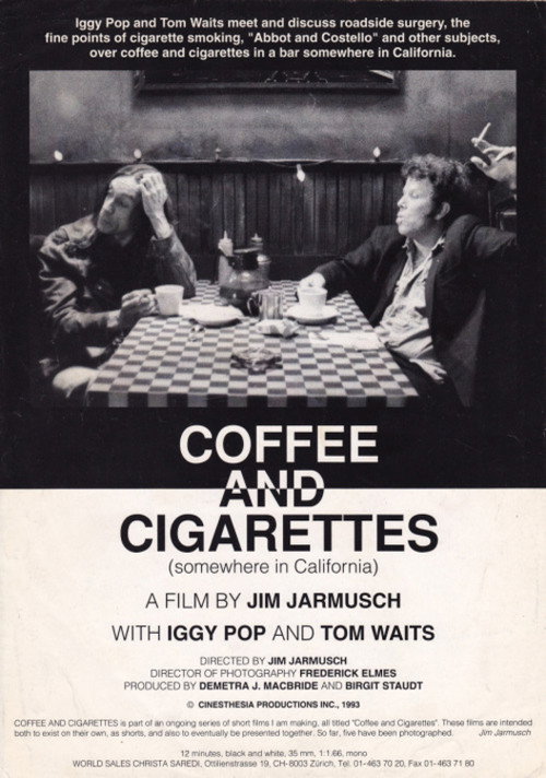 Poster: Coffee and Cigarettes III