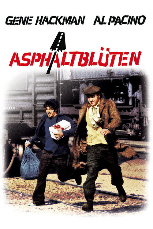 Poster: Asphalt-Blüten