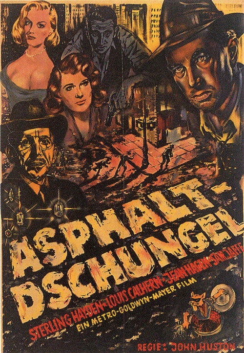 Poster: Asphalt-Dschungel
