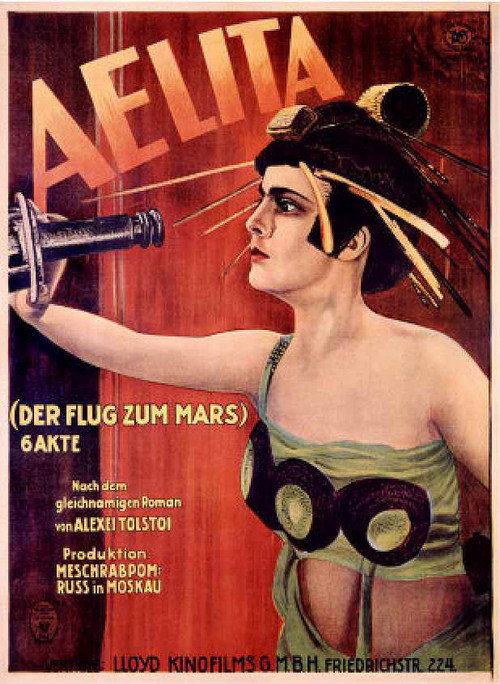 Poster: Aelita - Der Flug zum Mars
