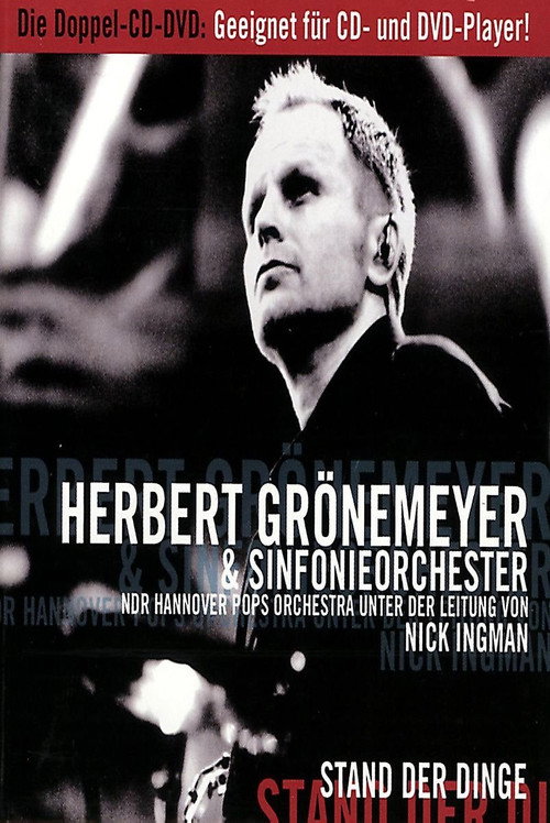 Poster: Herbert Grönemeyer - Stand der Dinge