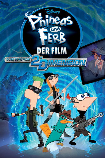Poster: Phineas und Ferb - Quer durch die 2. Dimension